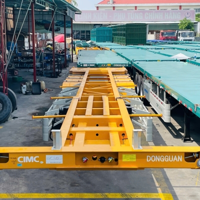 Sơmi Rơmooc Cổ Cò CIMC Dongguan 45feet - 3 trục - Lốp 12R22.5