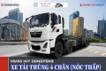 RA MẮT SẢN PHẨM XE TẢI THÙNG DONGFENG 4 CHÂN  NEW 340HP 2022