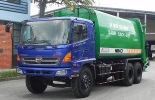 XE CUỐN ÉP RÁC 22 KHỐI HINO